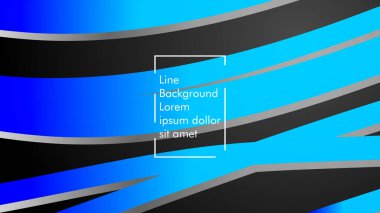 Soyut dalga arka plan mavi degrade ile