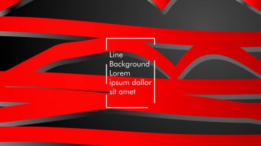 Dalgalı arka plan, kırmızı renkli ve siyah arka plan