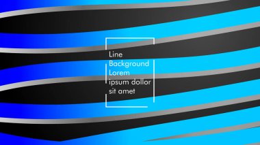 Soyut dalga arka plan mavi degrade ile