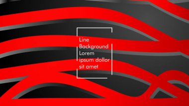 Dalgalı arka plan, kırmızı renkli ve siyah arka plan