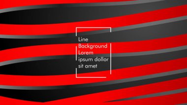 Dalgalı arka plan, kırmızı renkli ve siyah arka plan