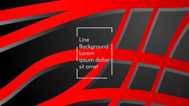 Dalgalı arka plan, kırmızı renkli ve siyah arka plan
