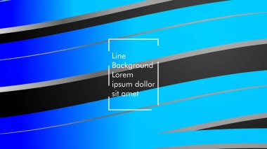 Soyut dalga arka plan mavi degrade ile