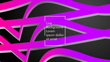 Mor ve pembe renk ile soyut dalga arka plan