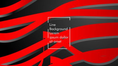Dalgalı arka plan, kırmızı renkli ve siyah arka plan