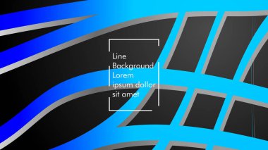 Soyut dalga arka plan mavi degrade ile