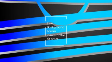 Soyut dalga arka plan mavi degrade ile