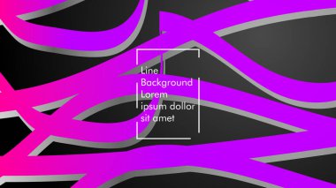 Mor ve pembe renk ile soyut dalga arka plan