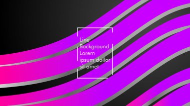 Mor ve pembe renk ile soyut dalga arka plan