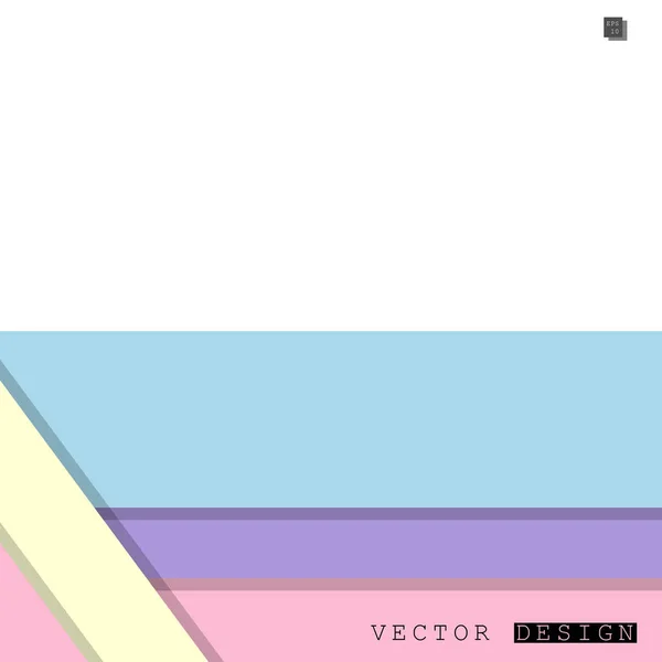 Abstraktes Vektordesign Mit Einem Hintergrund Aus Bunten Linienmustern Vektordesign — Stockvektor