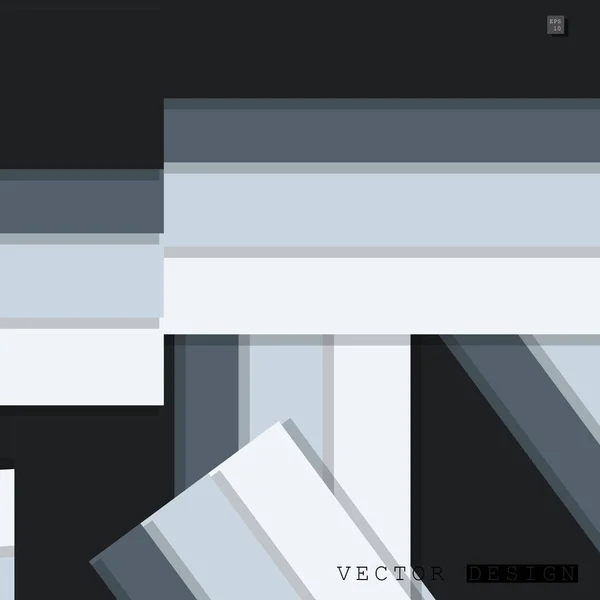 Abstract Vector Design Met Een Achtergrond Van Kleurrijke Lijnpatronen Vector — Stockvector