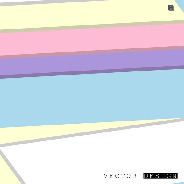 Abstraktes Vektordesign Mit Einem Hintergrund Aus Bunten Linienmustern Vektordesign — Stockvektor