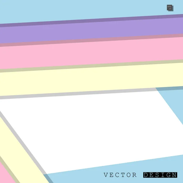 Abstraktes Vektordesign Mit Einem Hintergrund Aus Bunten Linienmustern Vektordesign — Stockvektor