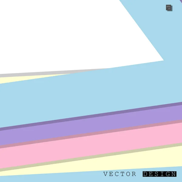 Abstraktes Vektordesign Mit Einem Hintergrund Aus Bunten Linienmustern Vektordesign — Stockvektor
