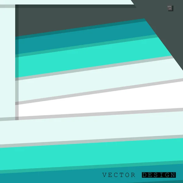 Абстрактный Векторный Дизайн Фоне Красочных Линий Векторный Дизайн — стоковый вектор