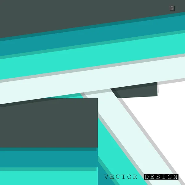 Diseño Vectorial Abstracto Con Fondo Patrones Línea Coloridos Diseño Vectorial — Archivo Imágenes Vectoriales