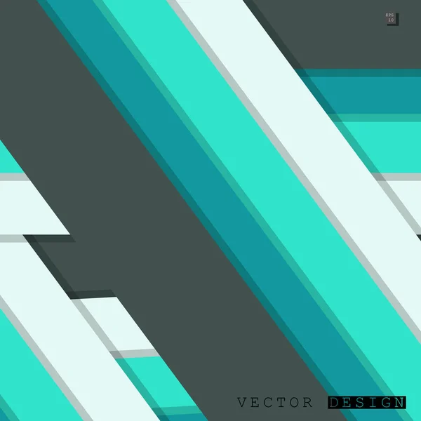 Diseño Vectorial Abstracto Con Fondo Patrones Línea Coloridos Diseño Vectorial — Vector de stock