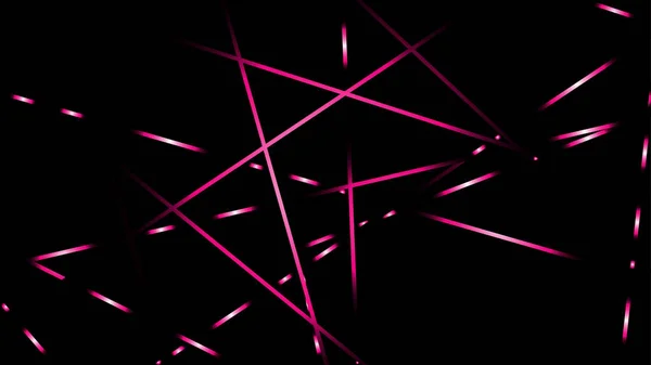 Illustration Vectorielle Abstraite Lignes Lumineuses Fond Couleur Rose — Image vectorielle