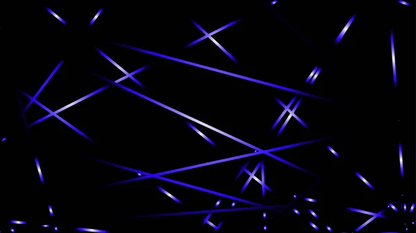 Illustration Vectorielle Abstraite Lignes Lumineuses Fond Couleur Bleu — Image vectorielle