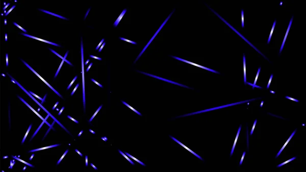 Abstraktní Vektorová Ilustrace Pozadí Světelné Linky Modrá Barva — Stockový vektor
