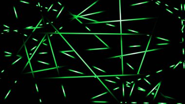 soyut vektör çizim arka plan ışık satırları. rengi yeşil