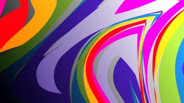 Renkli vektör gökkuşağı Ebru doku, suluboya arka plan