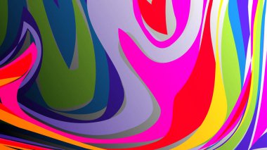 Renkli vektör gökkuşağı Ebru doku, suluboya arka plan