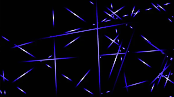 Gambar Vektor Abstrak Garis Latar Belakang Cahaya Warna Biru - Stok Vektor