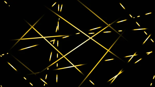 Vector Abstracto Ilustración Fondo Líneas Luz Color Oro — Archivo Imágenes Vectoriales