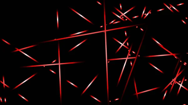 Abstraktní Vektorová Ilustrace Pozadí Světelné Linky Červená Barva — Stockový vektor