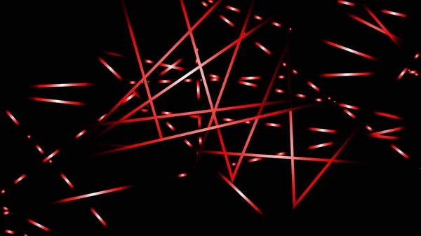 Vector Abstracto Ilustración Fondo Líneas Luz Color Rojo — Vector de stock