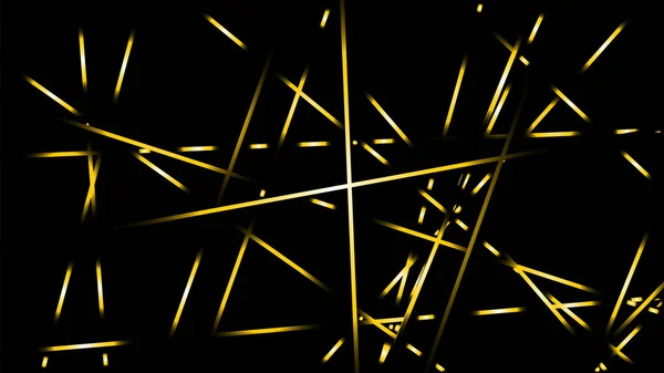 Illustration Vectorielle Abstraite Lignes Lumineuses Fond Couleur — Image vectorielle