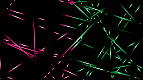 Illustration Vectorielle Abstraite Lignes Lumineuses Fond Combinaisons Couleurs — Image vectorielle