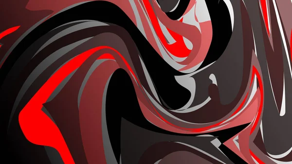 Fundo Onda Abstrato Com Estilo Vermelho Fundo Mármore — Vetor de Stock