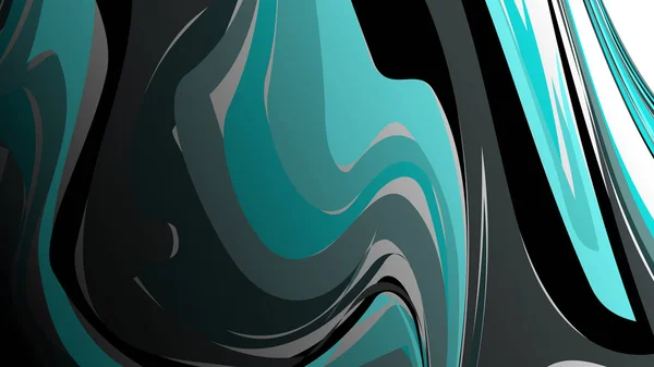 Abstract Marble Background Colorful Paint Fluid Waves Vector — ストックベクタ