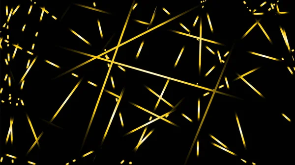 Illustration Vectorielle Abstraite Lignes Lumineuses Fond Couleur — Image vectorielle