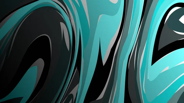 Fondo Mármol Abstracto Coloridas Ondas Fluidas Pintura Vector — Vector de stock