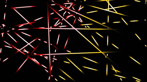 Illustration Vectorielle Abstraite Lignes Lumineuses Fond Combinaisons Couleurs — Image vectorielle