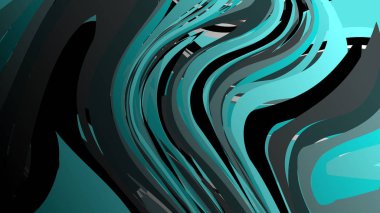 Mermer arka plan. Renkli boya sıvı dalgalar - vektör