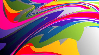 Renkli vektör gökkuşağı Ebru doku, suluboya arka plan