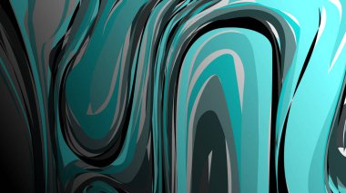 Mermer arka plan. Renkli boya sıvı dalgalar - vektör