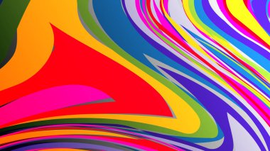 Renkli vektör gökkuşağı Ebru doku, suluboya arka plan