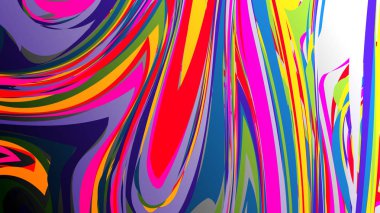 Renkli vektör gökkuşağı Ebru doku, suluboya arka plan