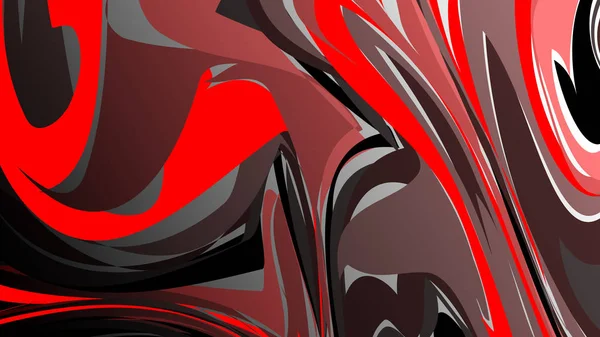 Abstrakter Wellenhintergrund Mit Rotem Stil Marmorhintergrund — Stockvektor