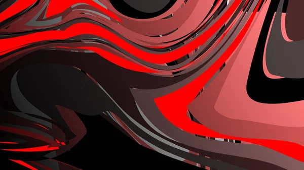 Fondo Onda Abstracto Con Estilo Rojo Fondo Mármol — Archivo Imágenes Vectoriales