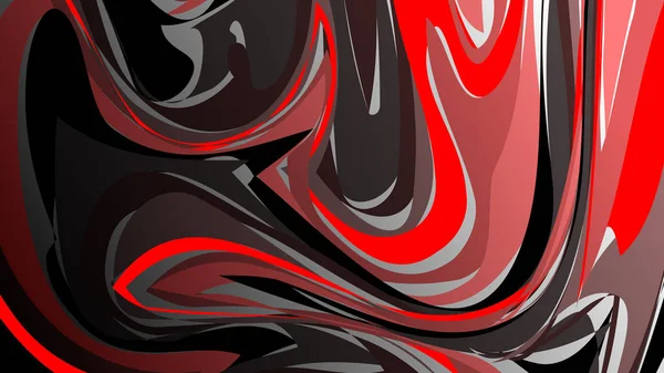 Fundo Onda Abstrato Com Estilo Vermelho Fundo Mármore — Vetor de Stock