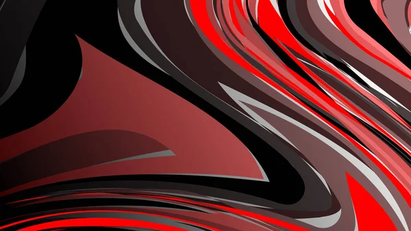 Fondo Onda Abstracto Con Estilo Rojo Fondo Mármol — Archivo Imágenes Vectoriales