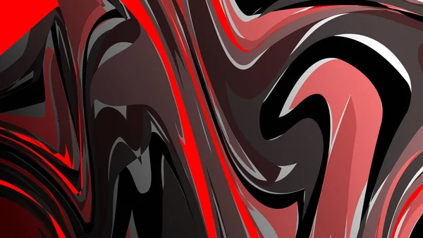 Abstrakter Wellenhintergrund Mit Rotem Stil Marmorhintergrund — Stockvektor