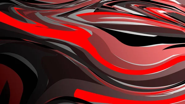 Fundo Onda Abstrato Com Estilo Vermelho Fundo Mármore —  Vetores de Stock