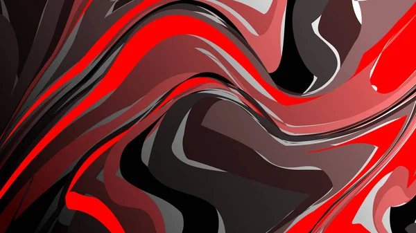 Fondo Onda Abstracto Con Estilo Rojo Fondo Mármol — Vector de stock